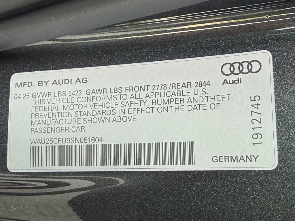 2025 Audi All-new S5 3.0T Premium Plus Lakeland FL