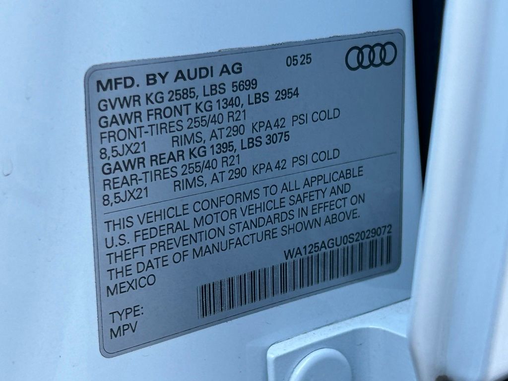 2025 Audi All-new SQ5 3.0T Premium Plus Lakeland FL