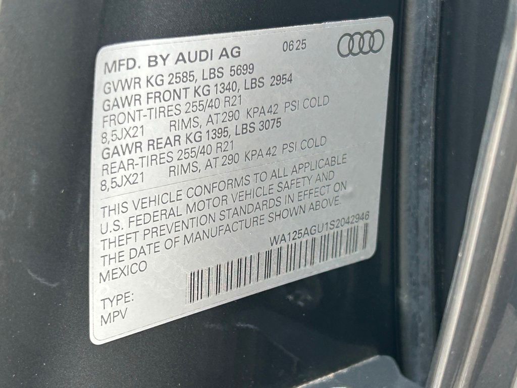 2025 Audi All-new SQ5 3.0T Premium Plus Lakeland FL