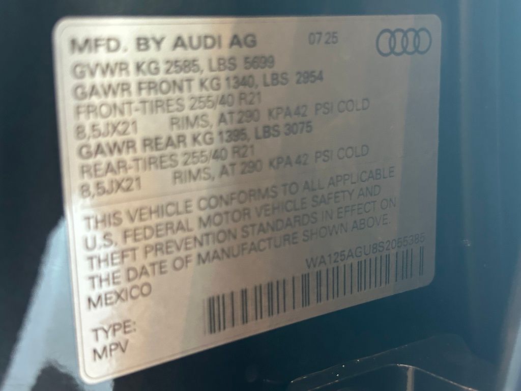 2025 Audi All-new SQ5 3.0T Premium Plus Lakeland FL