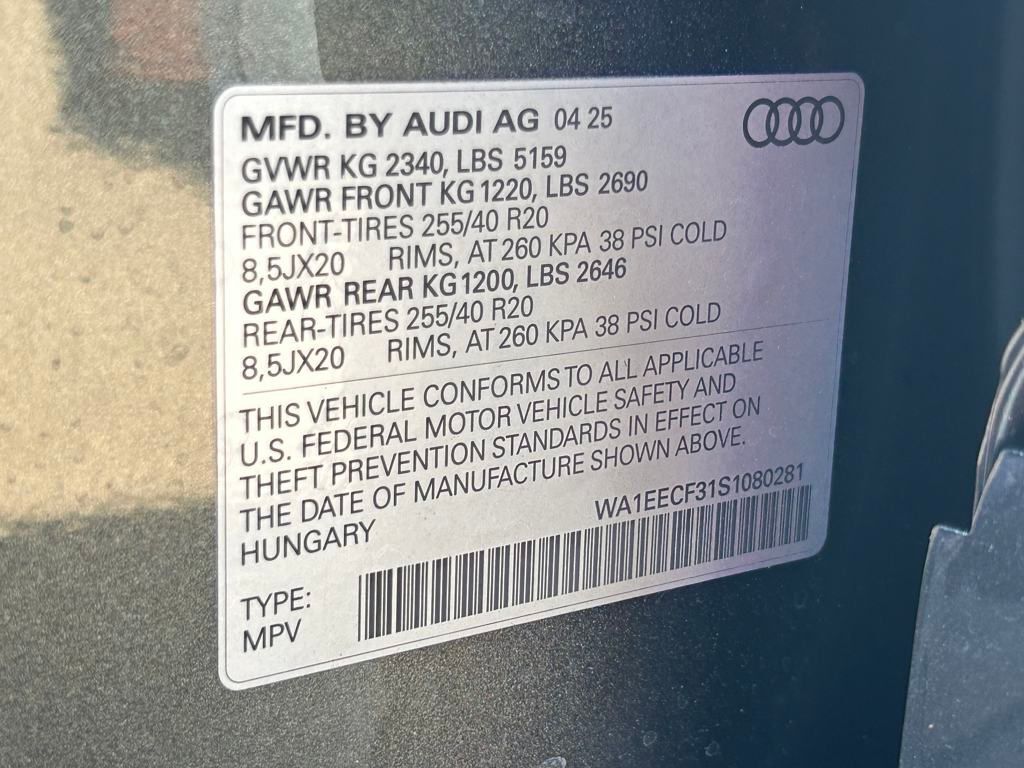 2025 Audi Q3 Premium Plus Lakeland FL