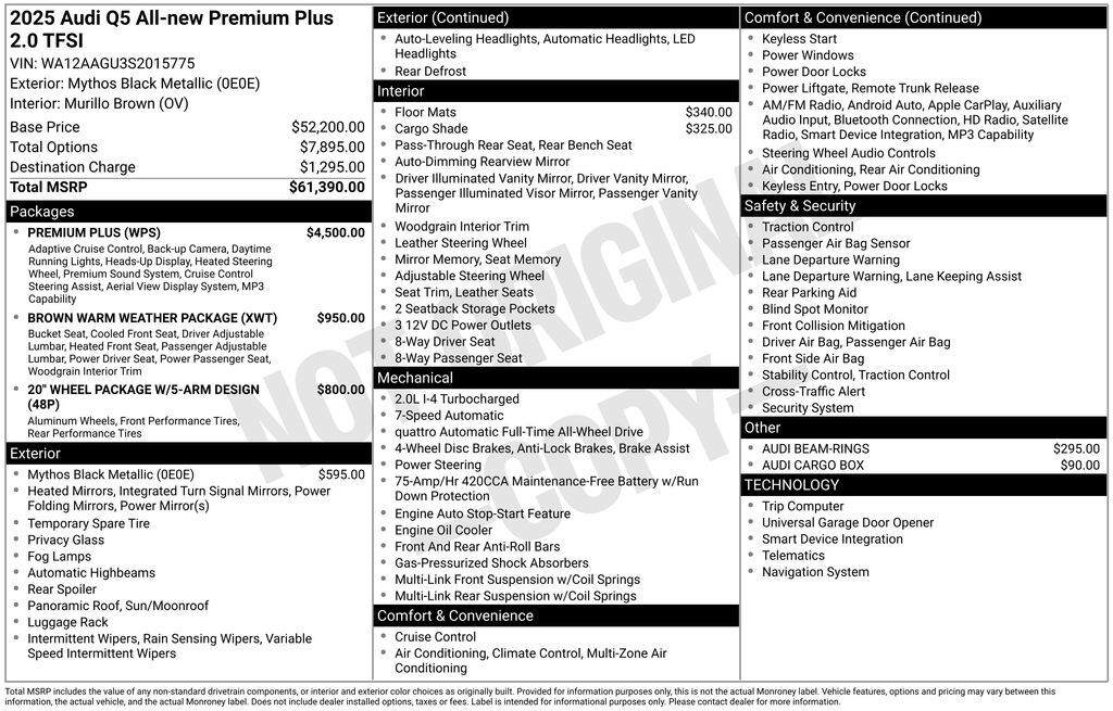 2025 Audi Q5 2.0T Premium Plus Lakeland FL