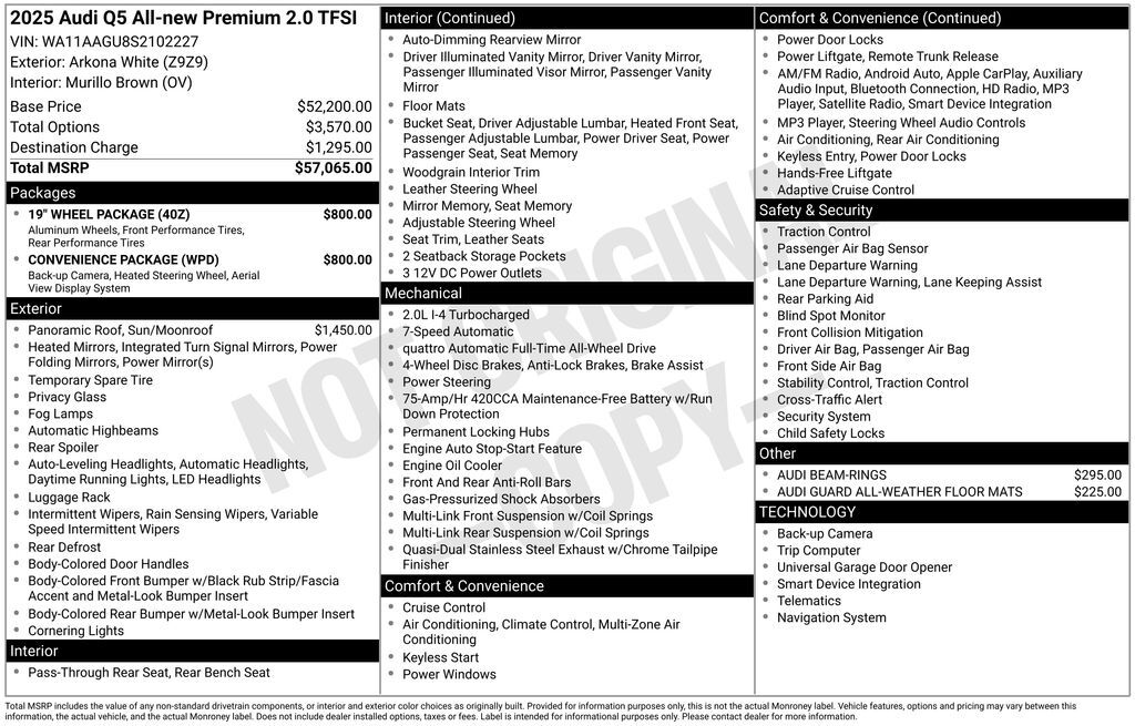 2025 Audi Q5 2.0T Premium Lakeland FL