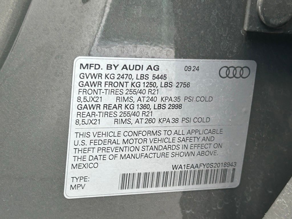 2025 Audi Q5 45 S line Premium Plus Lakeland FL