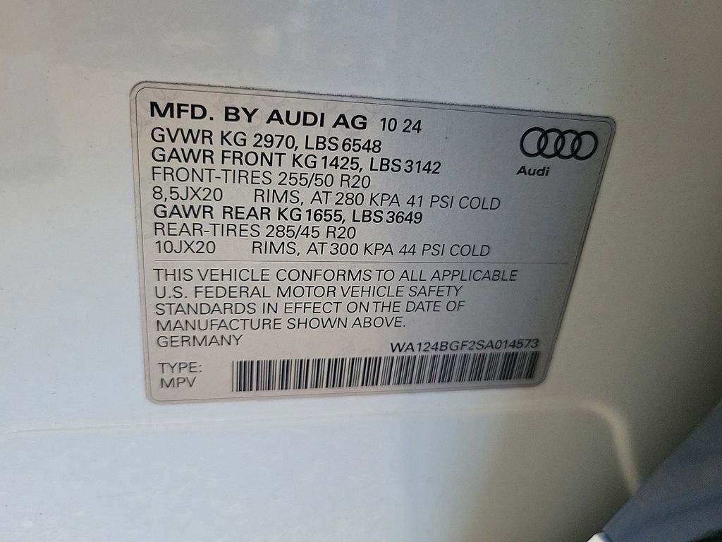 2025 Audi Q6 e-tron Premium Plus Lakeland FL