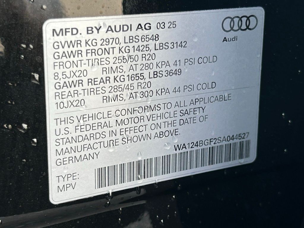 2025 Audi Q6 e-tron Premium Plus Lakeland FL