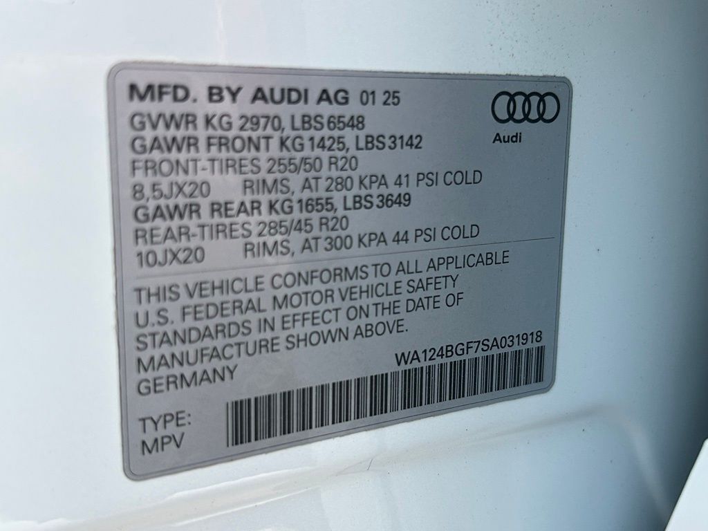 2025 Audi Q6 e-tron Premium Plus Lakeland FL