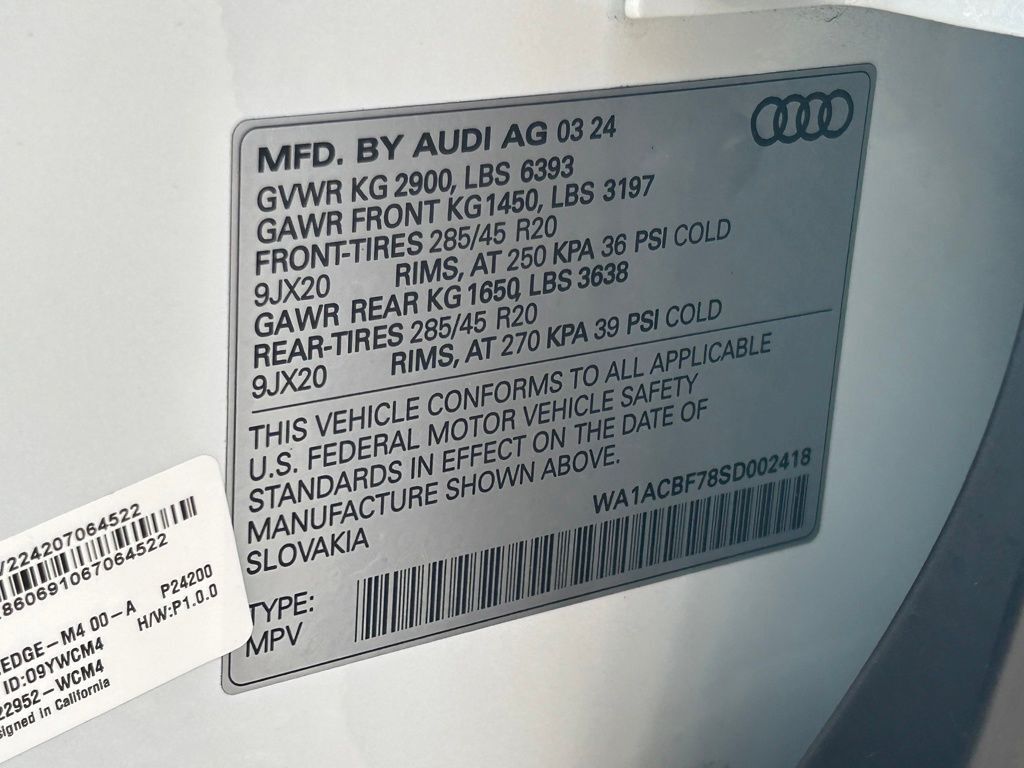 2025 Audi Q7 45 Premium Lakeland FL