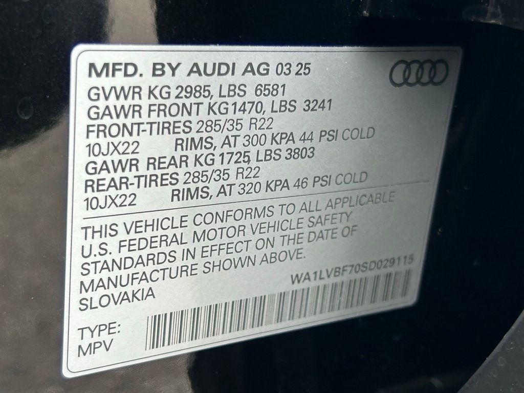 2025 Audi Q7 55 Premium Plus Lakeland FL