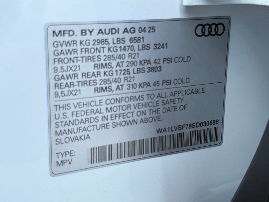 2025 Audi Q7 55 Premium Plus Lakeland FL