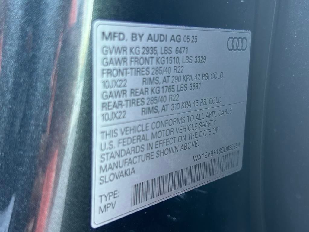 2025 Audi Q8 55 Premium Plus Lakeland FL