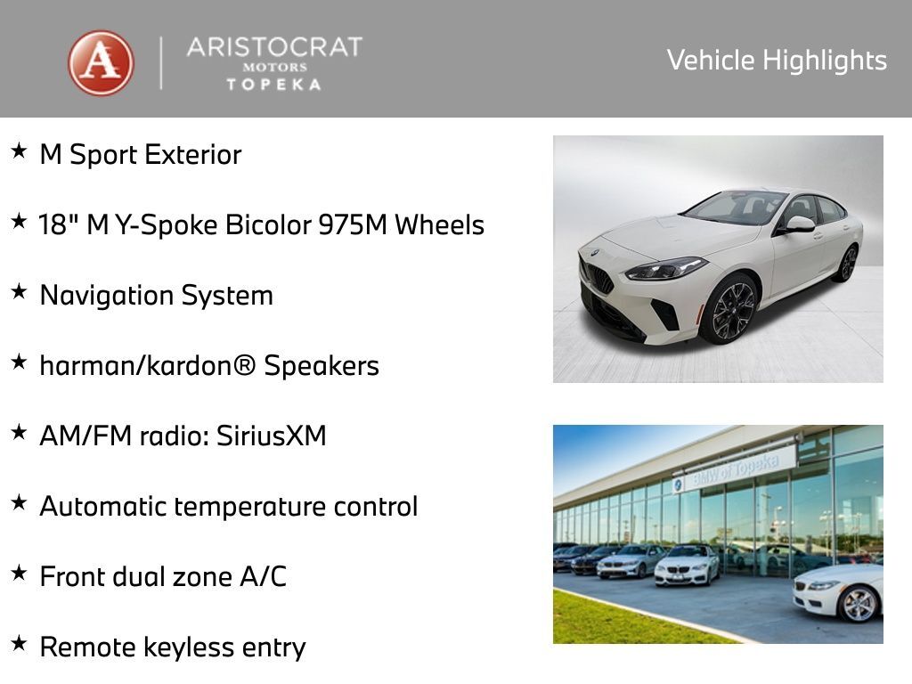 2025 BMW 2 Series 228 xDrive Gran Coupe