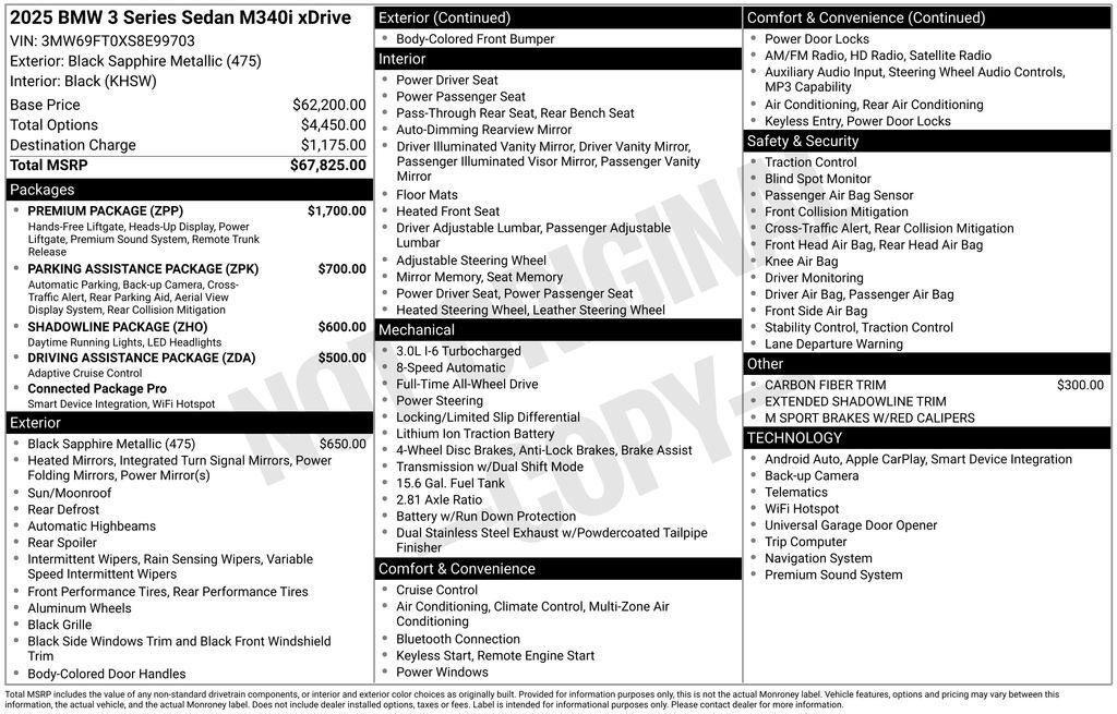 2025 BMW 3 Series M340i xDrive San Clemente CA