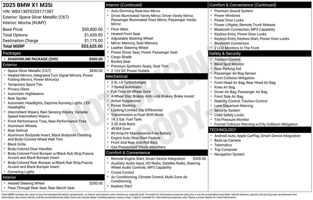 2025 BMW X1 M35i San Clemente CA
