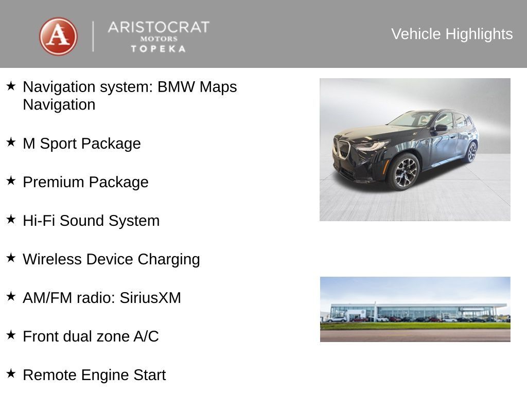 2025 BMW X3 30 xDrive