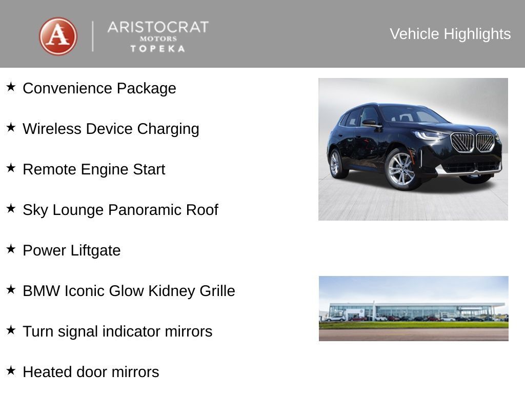 2025 BMW X3 30 xDrive San Clemente CA