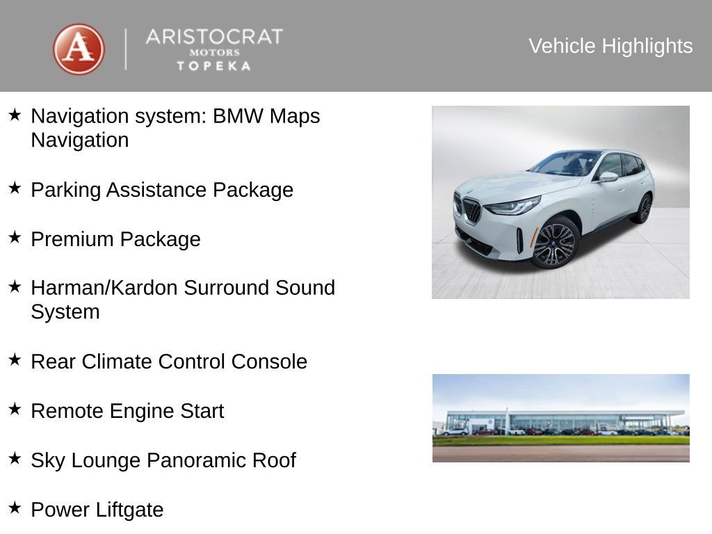 2025 BMW X3 30 xDrive San Clemente CA