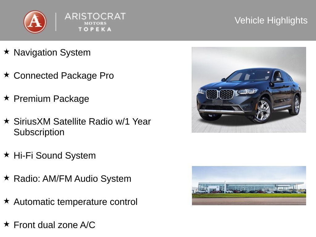 2025 BMW X4 xDrive30i