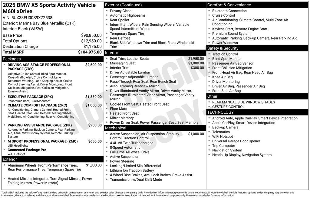 2025 BMW X5 M60i San Clemente CA