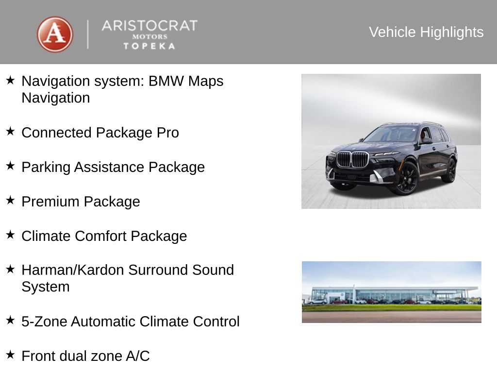 2025 BMW X7 xDrive40i