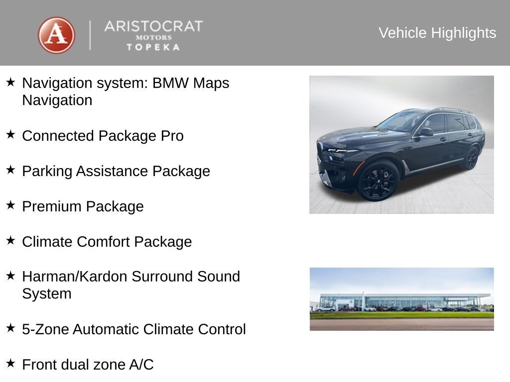 2025 BMW X7 xDrive40i