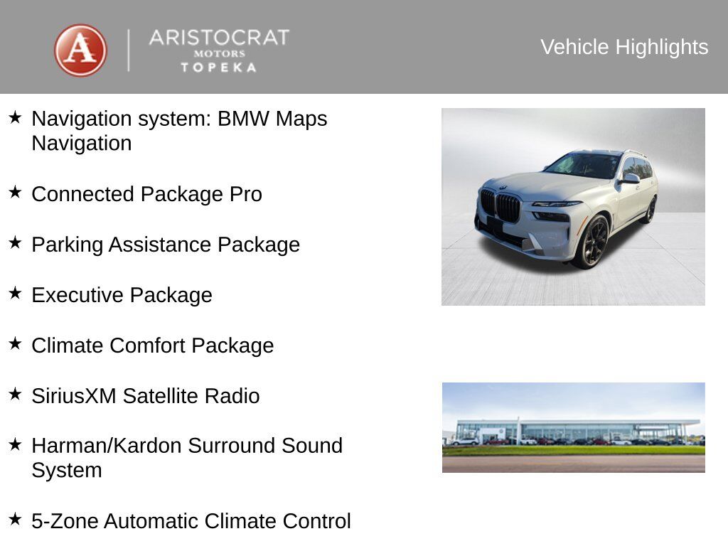 2025 BMW X7 xDrive40i