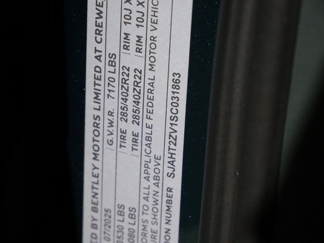 2025 Bentley Bentayga EWB Azure Lawrence KS