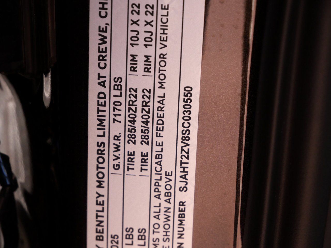 2025 Bentley Bentayga EWB Mulliner Mulliner Lawrence KS