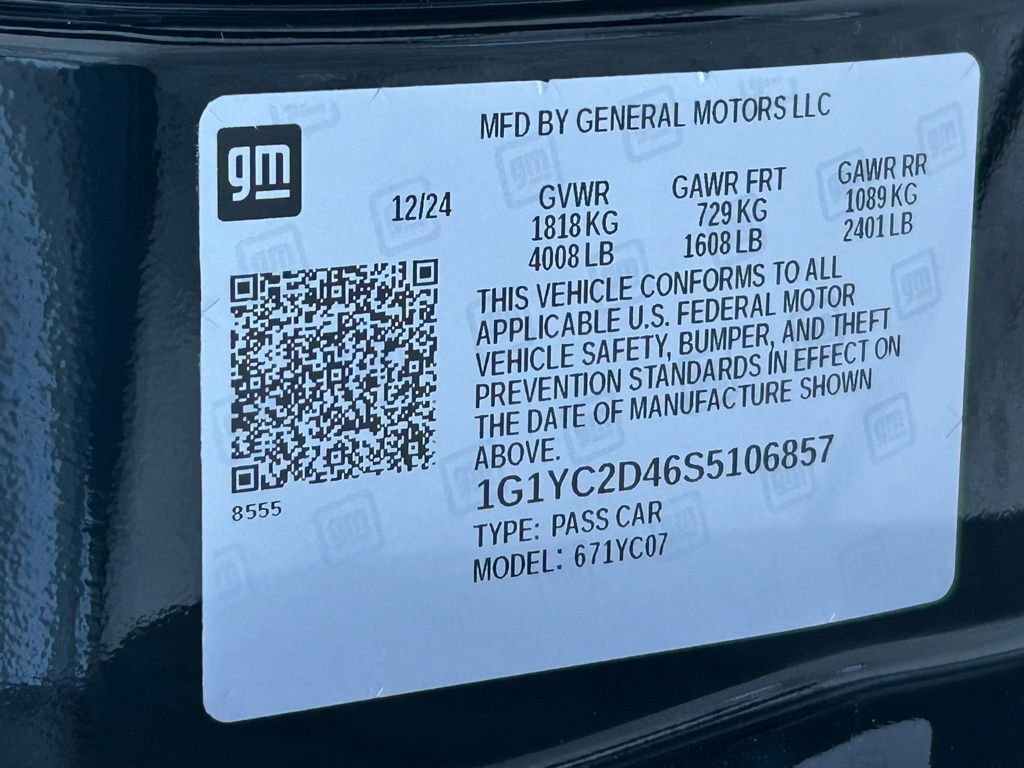 2025 Chevrolet Corvette Stingray Lakeland FL