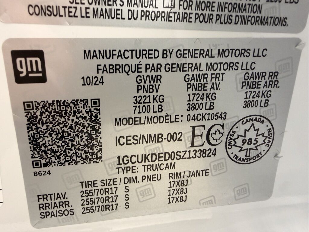 2025 Chevrolet Silverado 1500 4x4 Crew Cab LT Minocqua WI 2025 Chevrolet Silverado 1500 4x4 Crew Cab LT Minocqua WI