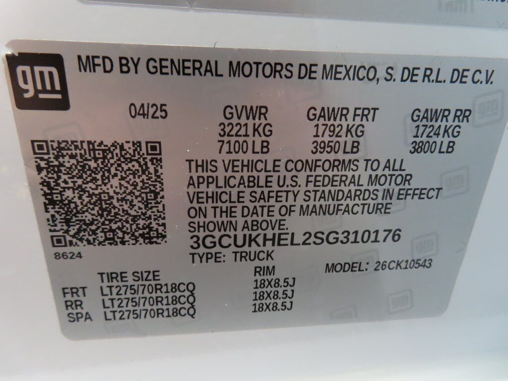 2025 Chevrolet Silverado 1500 4x4 Crew Cab ZR2 Fond du Lac WI 2025 Chevrolet Silverado 1500 4x4 Crew Cab ZR2 Fond du Lac WI