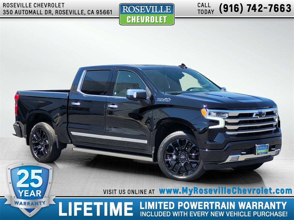 2025 Chevrolet Silverado 1500 High Country Roseville CA