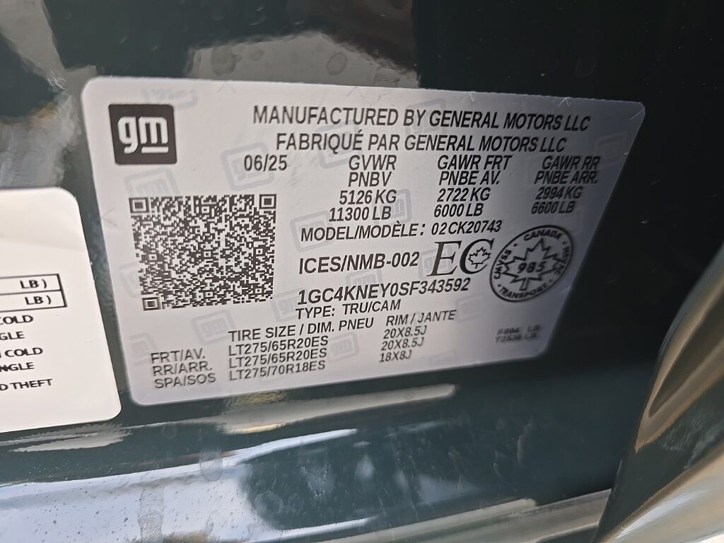 2025 Chevrolet Silverado 2500HD 4x4 Crew Cab LT Minocqua WI 2025 Chevrolet Silverado 2500HD 4x4 Crew Cab LT Minocqua WI