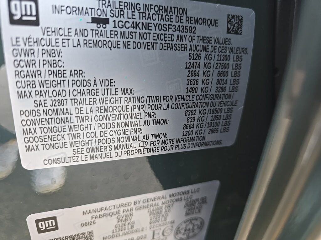 2025 Chevrolet Silverado 2500HD 4x4 Crew Cab LT Minocqua WI 2025 Chevrolet Silverado 2500HD 4x4 Crew Cab LT Minocqua WI