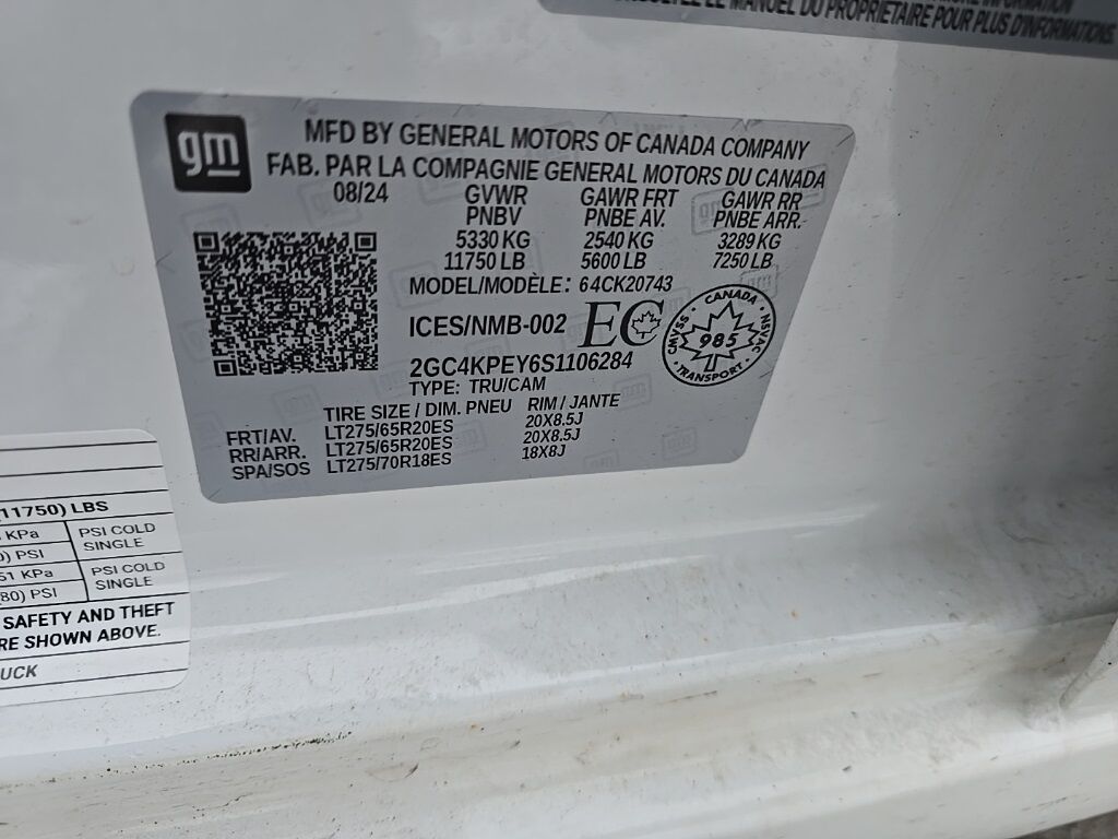 2025 Chevrolet Silverado 2500HD 4x4 Crew Cab LTZ Fond du Lac WI 2025 Chevrolet Silverado 2500HD 4x4 Crew Cab LTZ Fond du Lac WI