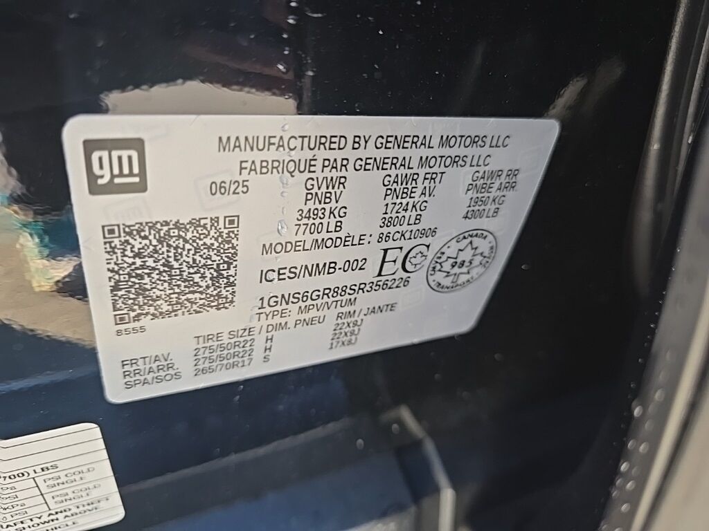 2025 Chevrolet Suburban High Country 4WD Fond du Lac WI 2025 Chevrolet Suburban High Country 4WD Fond du Lac WI