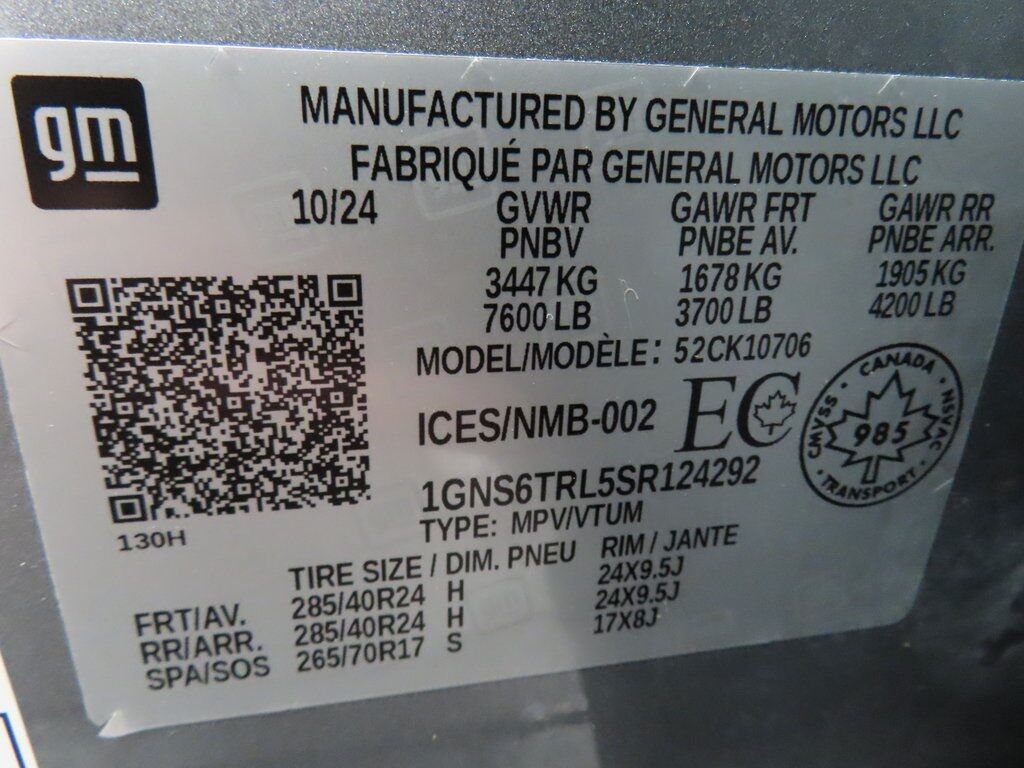 2025 Chevrolet Tahoe High Country 4WD Fond du Lac WI 2025 Chevrolet Tahoe High Country 4WD Fond du Lac WI