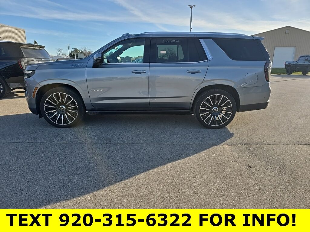 2025 Chevrolet Tahoe High Country 4WD Fond du Lac WI 2025 Chevrolet Tahoe High Country 4WD Fond du Lac WI