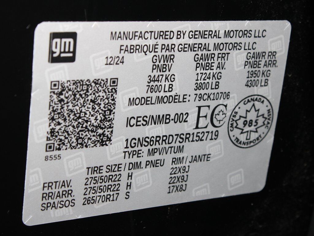 2025 Chevrolet Tahoe RST 4WD Fond du Lac WI 2025 Chevrolet Tahoe RST 4WD Fond du Lac WI