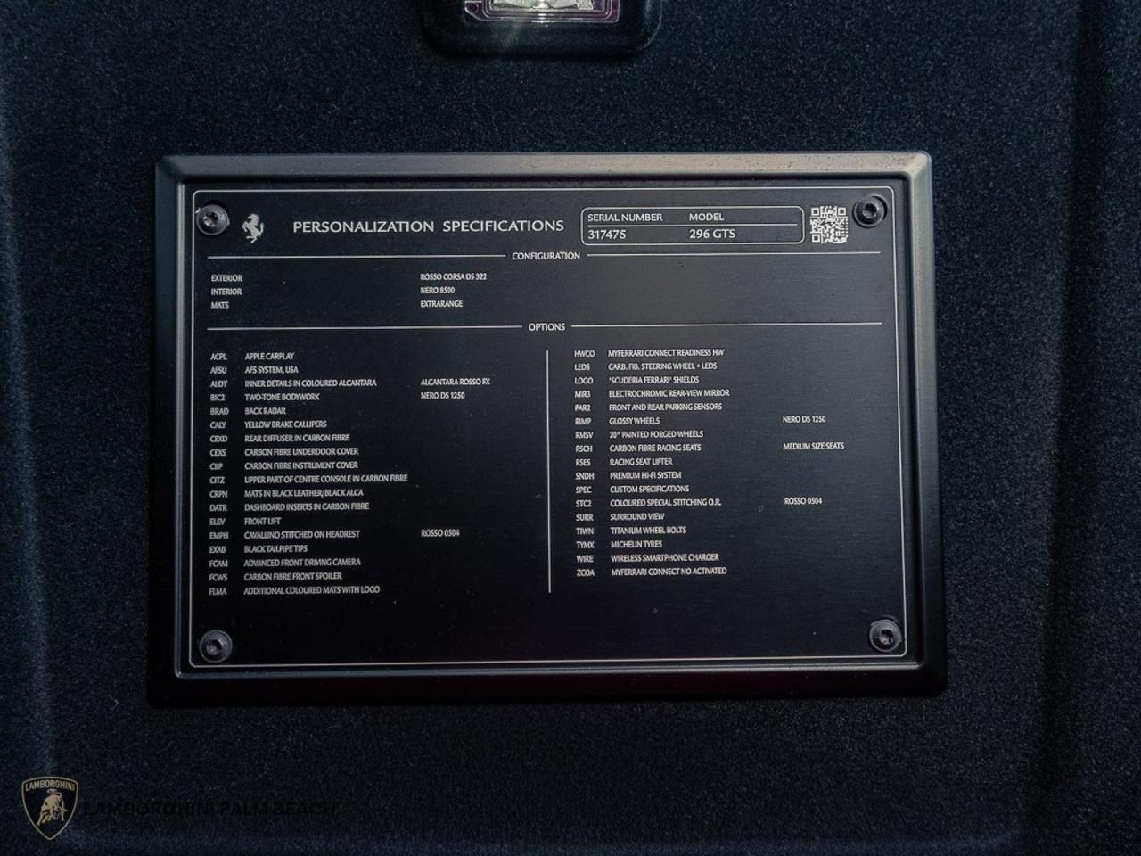 2025 Ferrari 296 GTS West Palm Beach FL