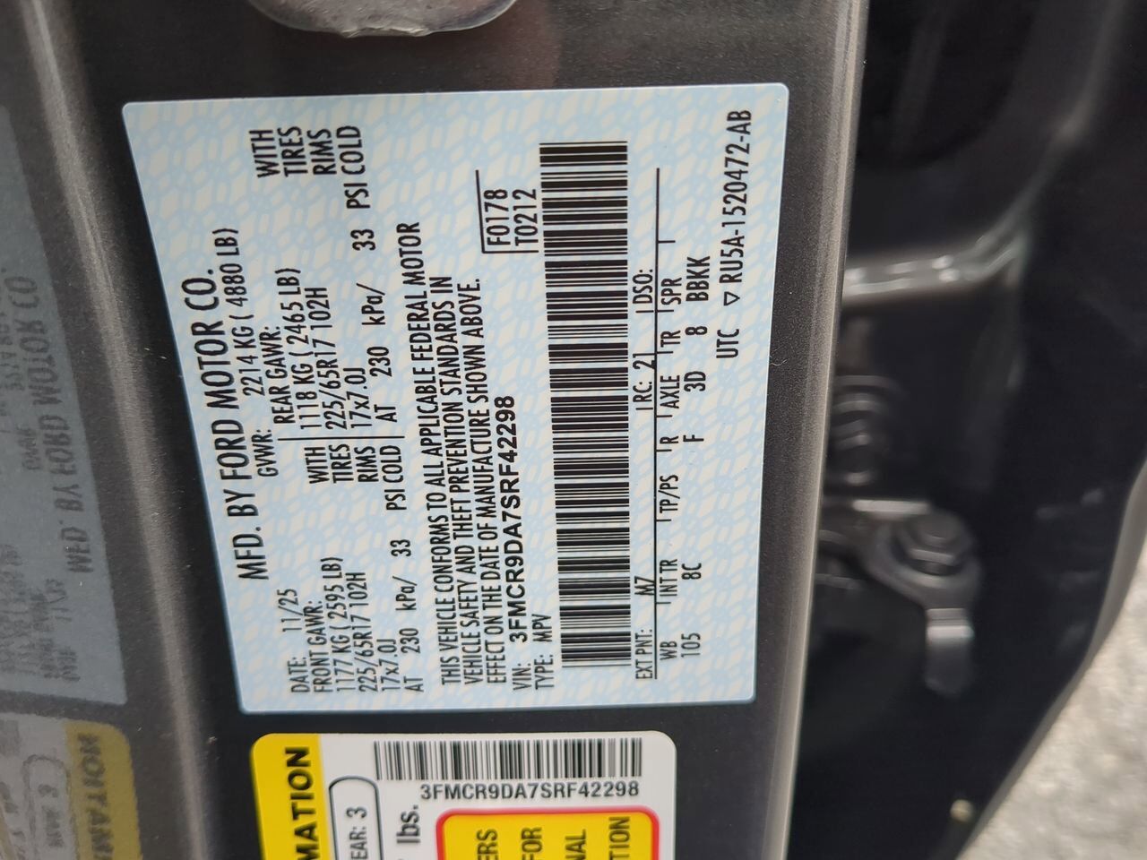 2025 Ford Bronco Sport Badlands Appleton WI