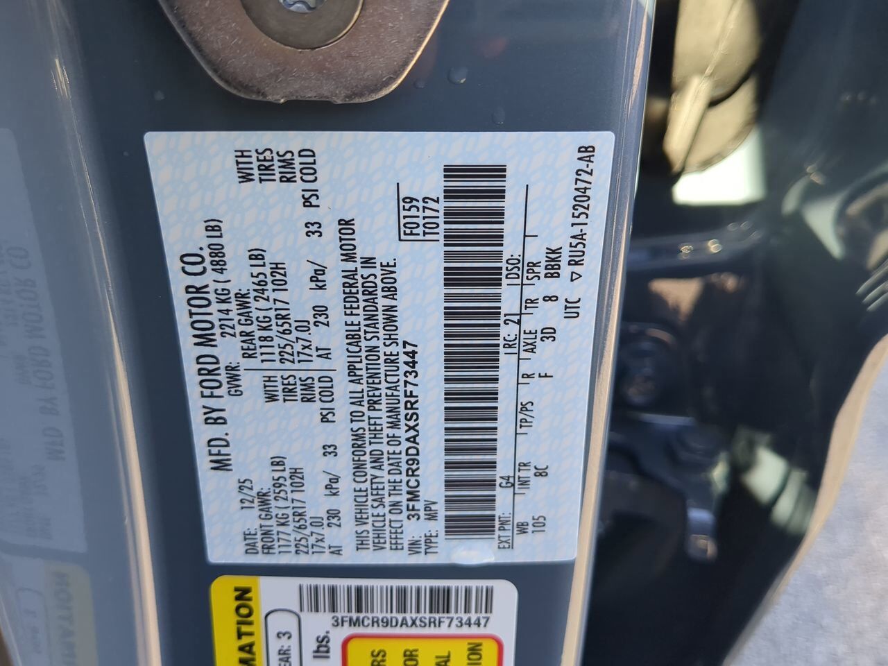 2025 Ford Bronco Sport Badlands Appleton WI