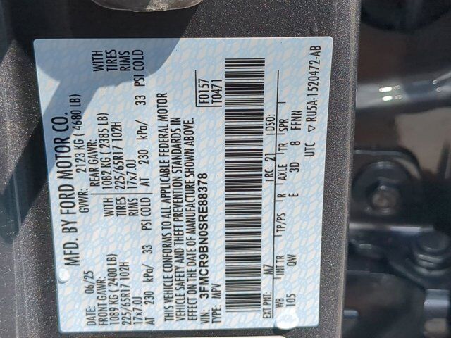 2025 Ford Bronco Sport Big Bend Appleton WI