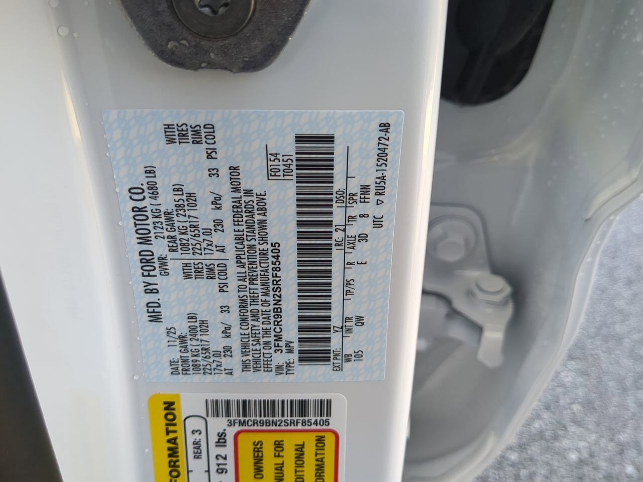 2025 Ford Bronco Sport Big Bend Appleton WI