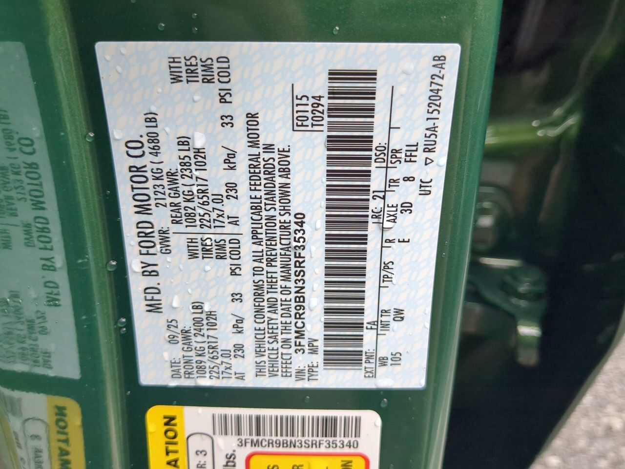 2025 Ford Bronco Sport Big Bend Appleton WI 2025 Ford Bronco Sport Big Bend Appleton WI