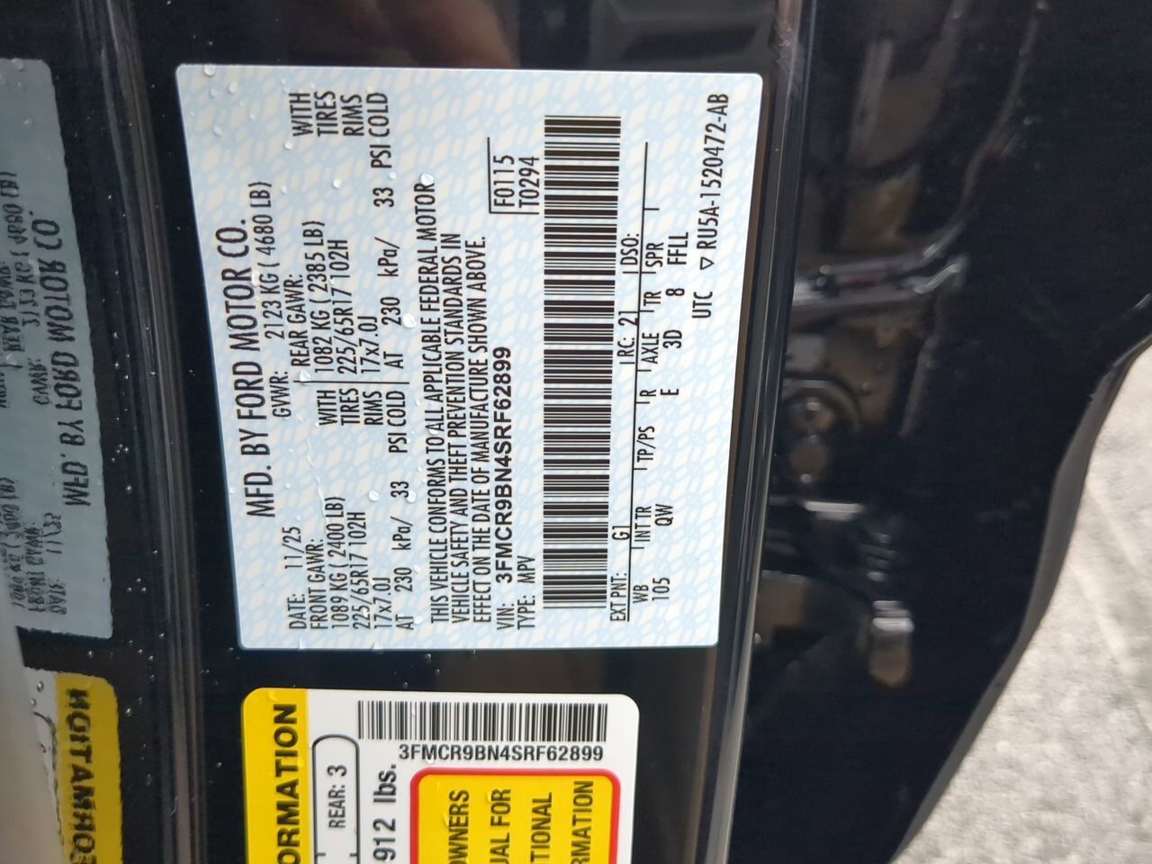 2025 Ford Bronco Sport Big Bend Appleton WI