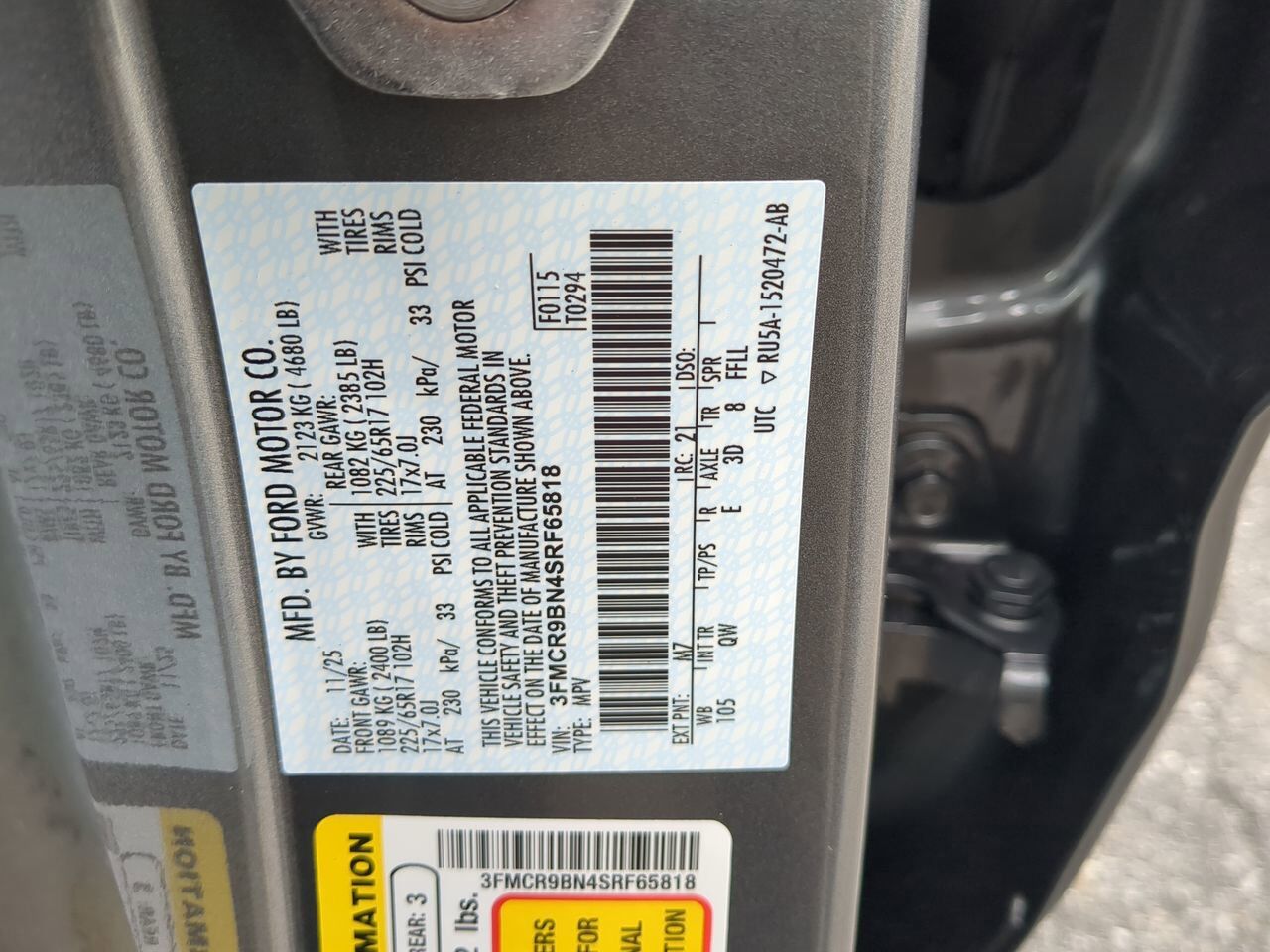 2025 Ford Bronco Sport Big Bend Appleton WI