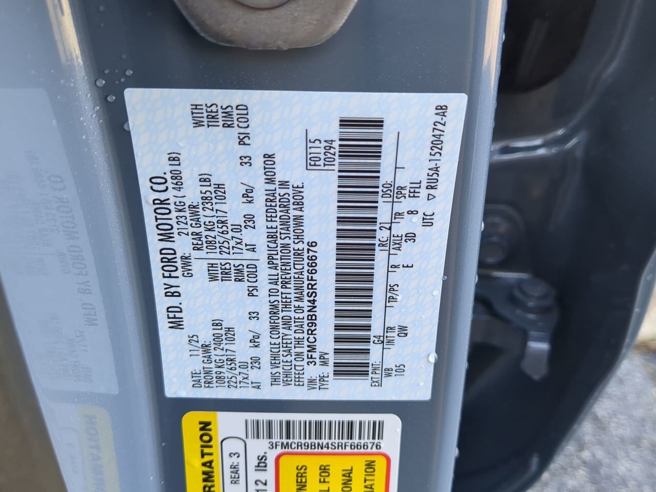 2025 Ford Bronco Sport Big Bend Appleton WI