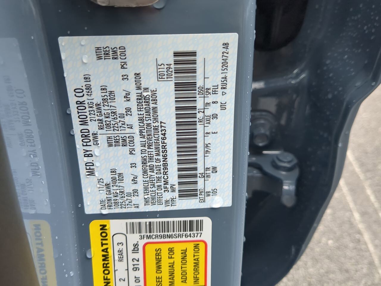 2025 Ford Bronco Sport Big Bend Appleton WI