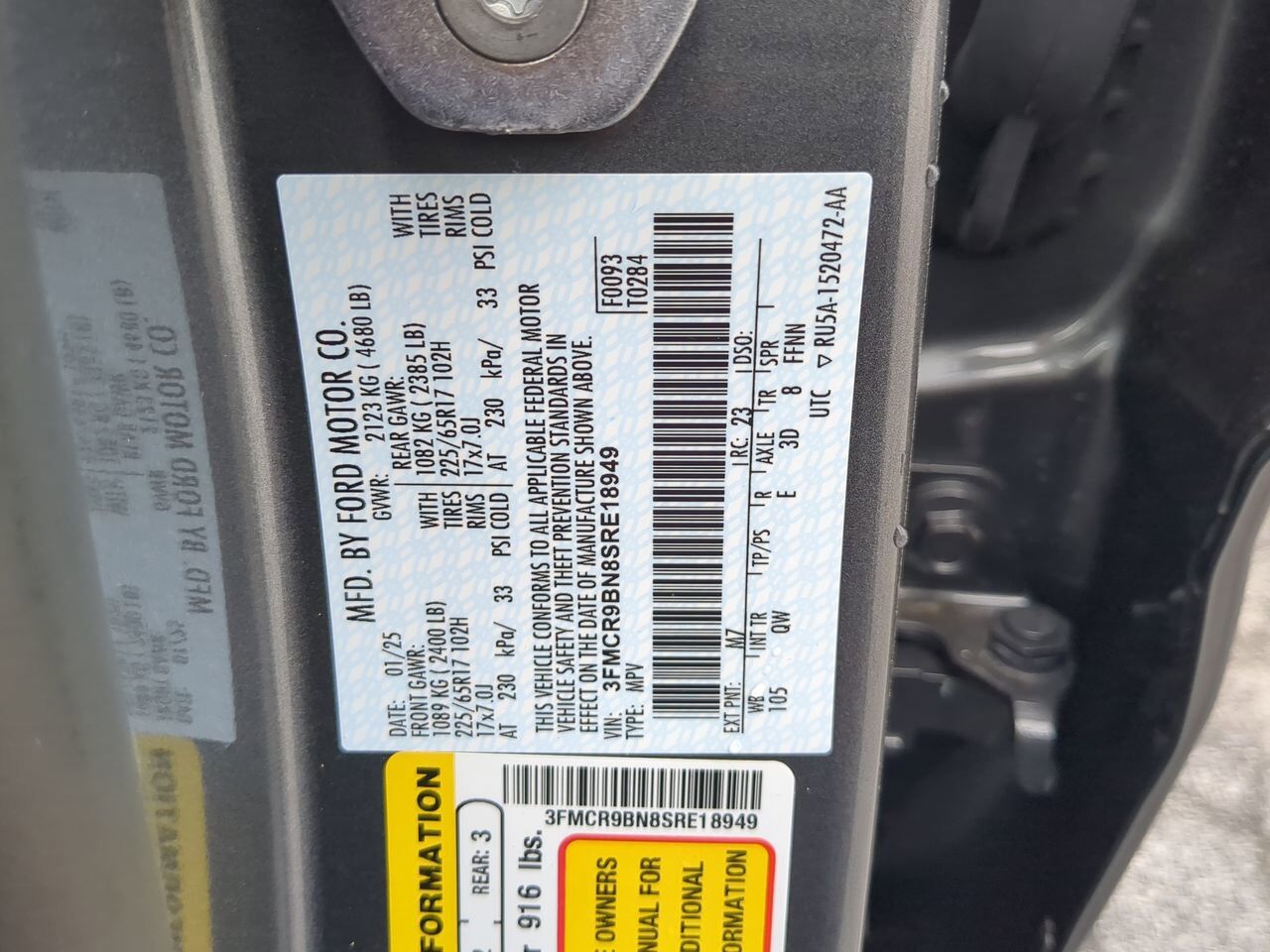 2025 Ford Bronco Sport Big Bend Appleton WI